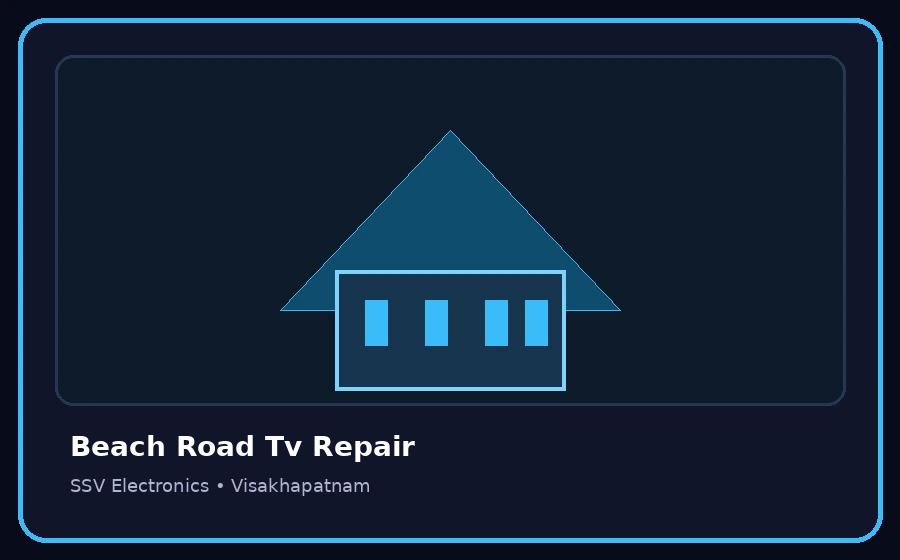 Beach Road Tv Repair TV repair visual