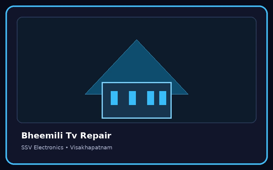 Bheemili Tv Repair TV repair visual
