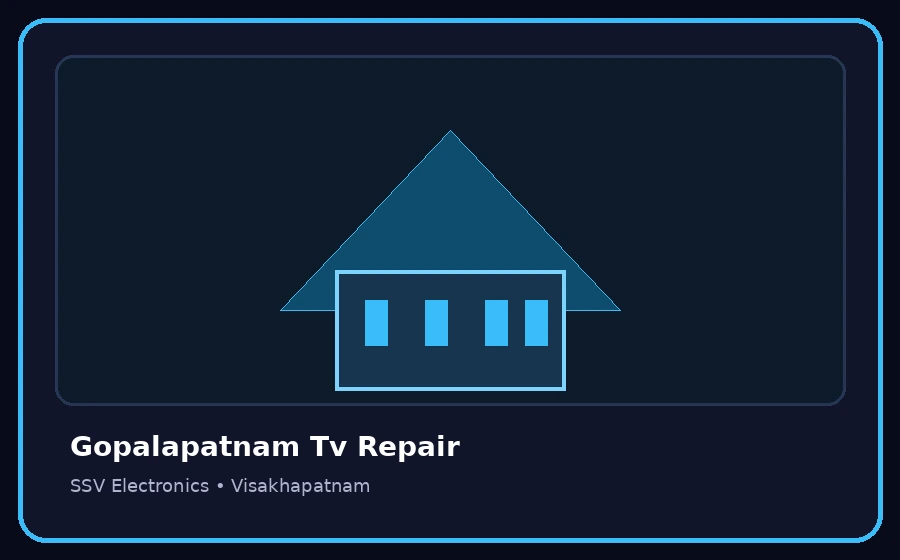 Gopalapatnam Tv Repair TV repair visual