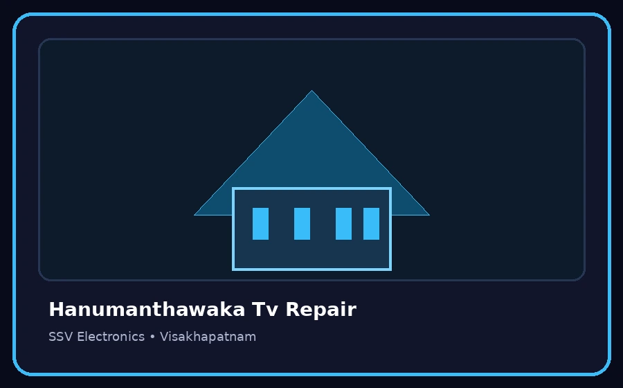 Hanumanthawaka Tv Repair TV repair visual