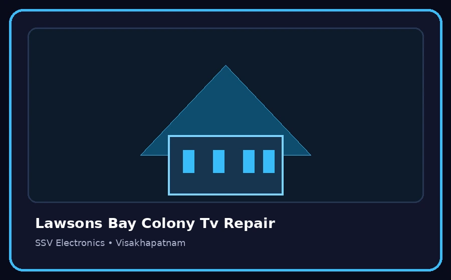 Lawsons Bay Colony Tv Repair TV repair visual