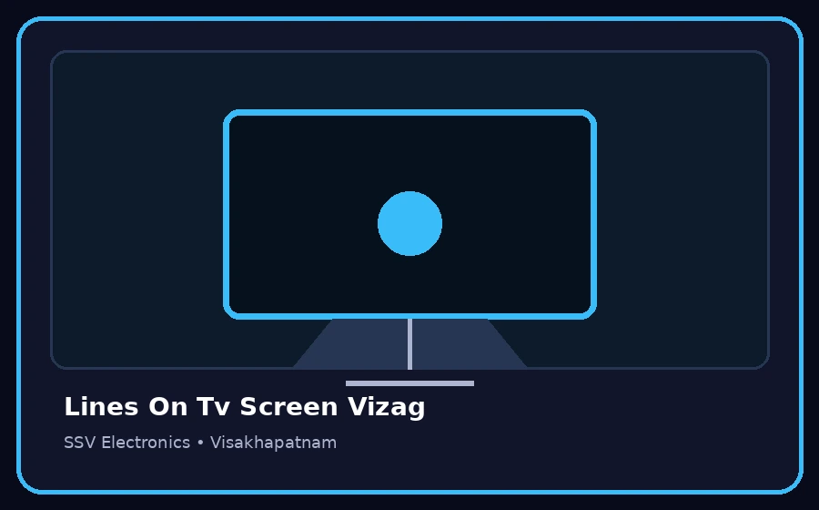 Lines On Tv Screen Vizag TV repair visual
