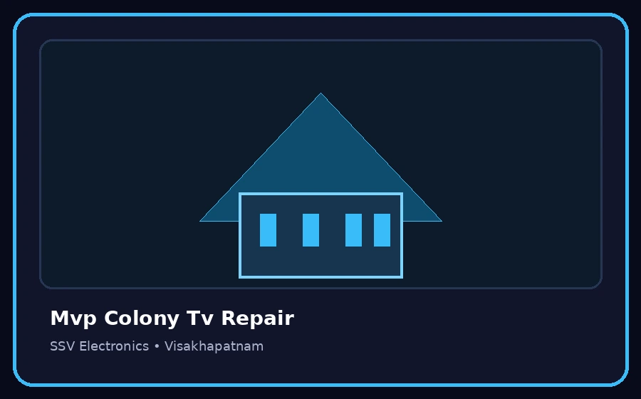 Mvp Colony Tv Repair TV repair visual
