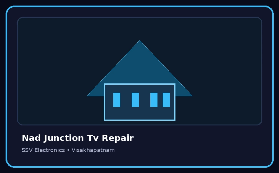 Nad Junction Tv Repair TV repair visual