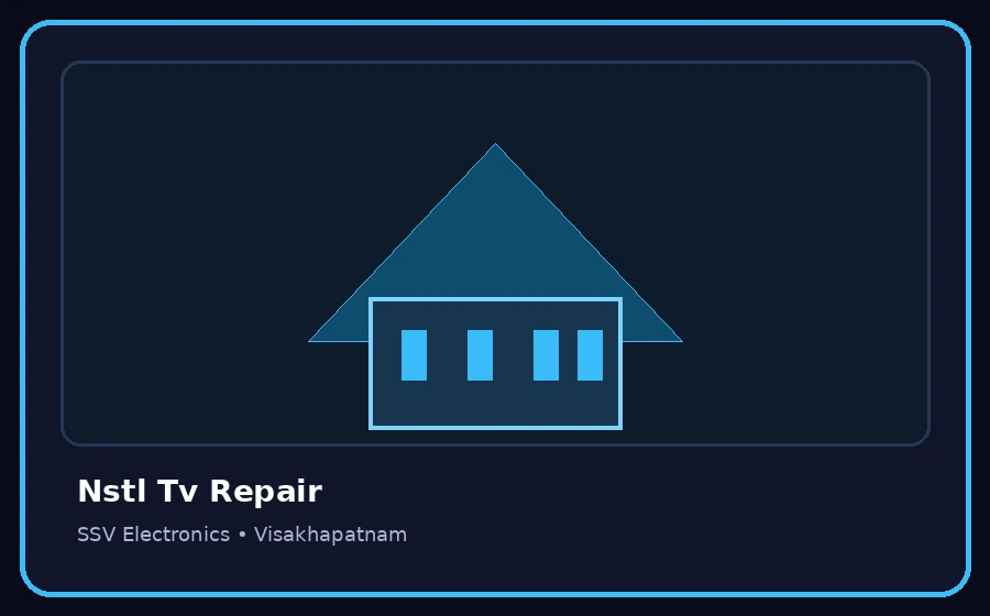 Nstl Tv Repair TV repair visual