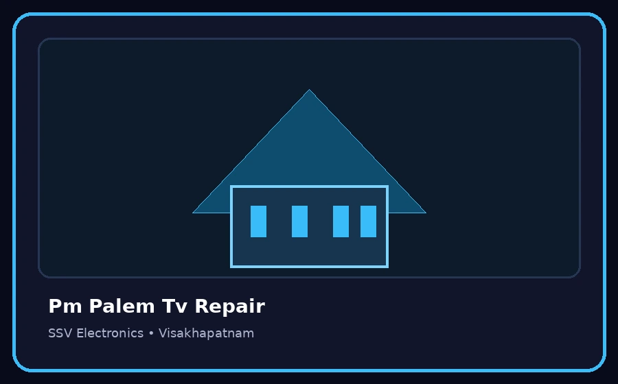 Pm Palem Tv Repair TV repair visual