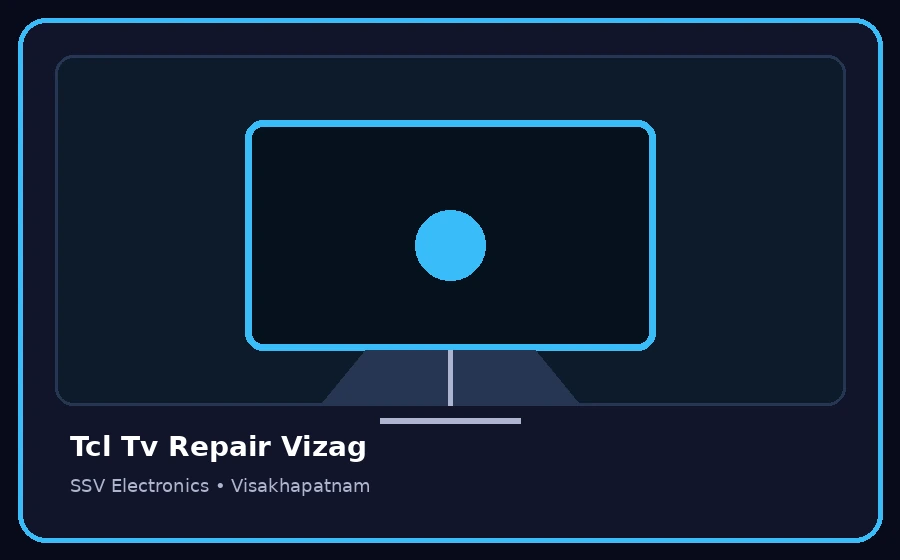 Tcl Tv Repair Vizag TV repair visual