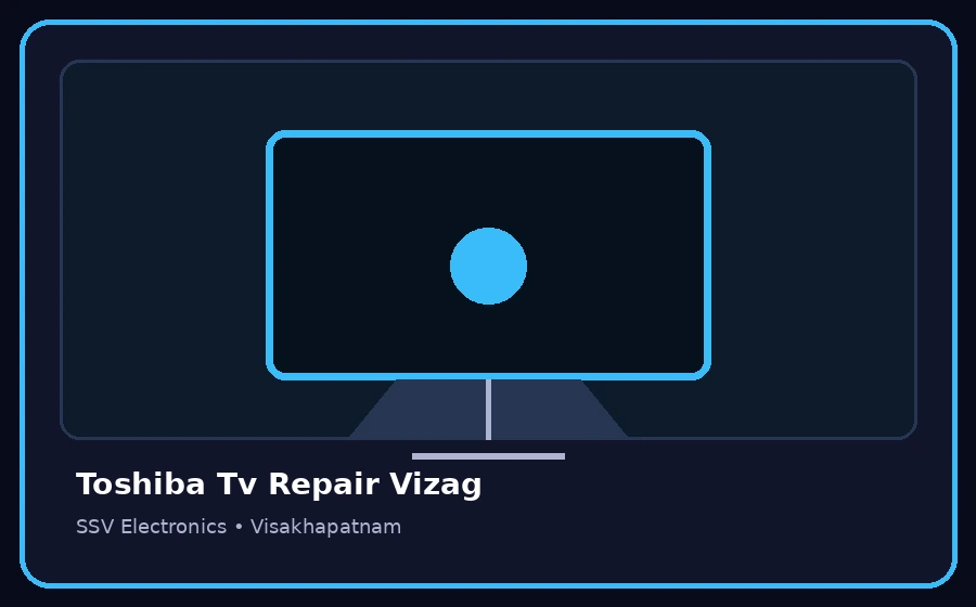 Toshiba Tv Repair Vizag TV repair visual