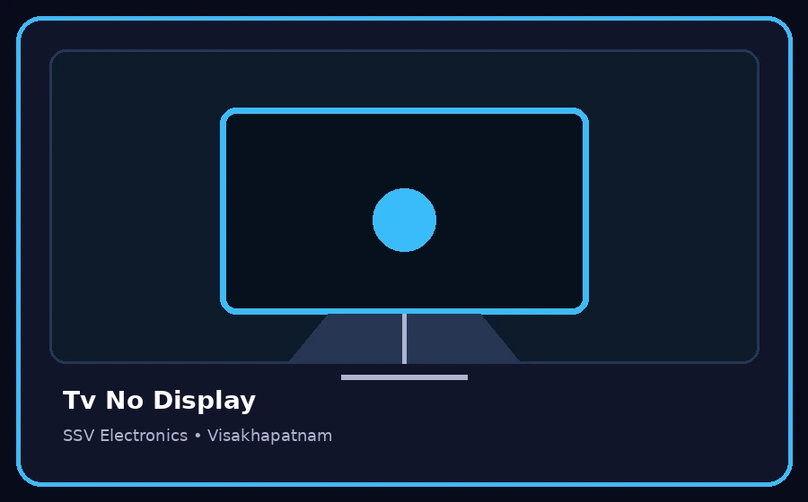Tv No Display TV repair visual