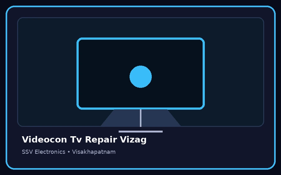 Videocon Tv Repair Vizag TV repair visual
